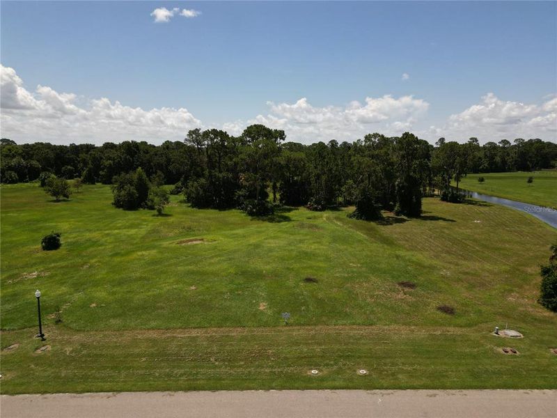 Picture from front of lot 2.7 acres Picture from front of lot 2.7 acres