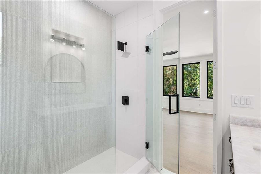 Furnished interior view inside a new home in , Sandy Springs (Image 35). Furnished interior view inside a new home in , Sandy Springs (Image 35).