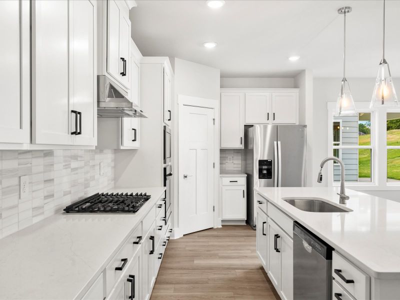 Furnished interior view inside a new home in Cedar Shoals - Signature Collection, Piedmont (Image 5).