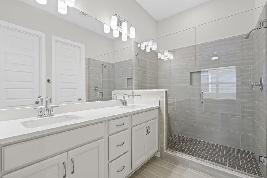 Furnished interior view inside a new home in Twin Oaks, Oakland (Image 9).