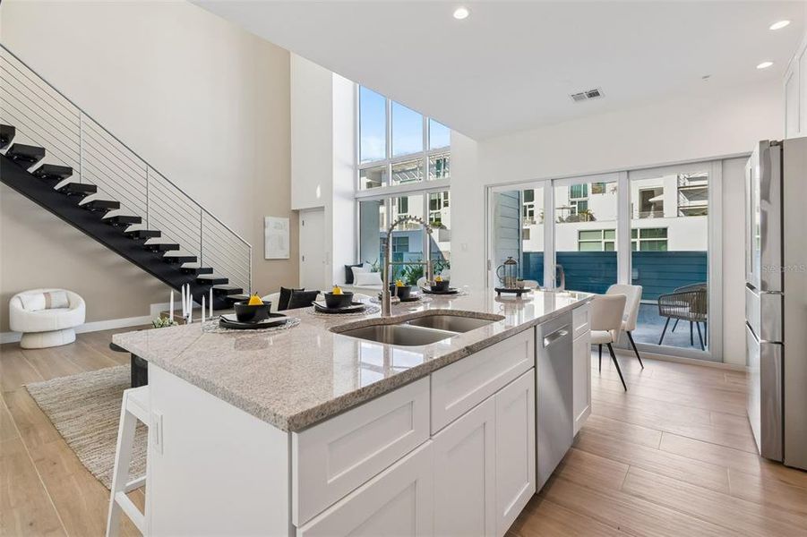 Furnished interior view inside a new home in , Sarasota (Image 55).