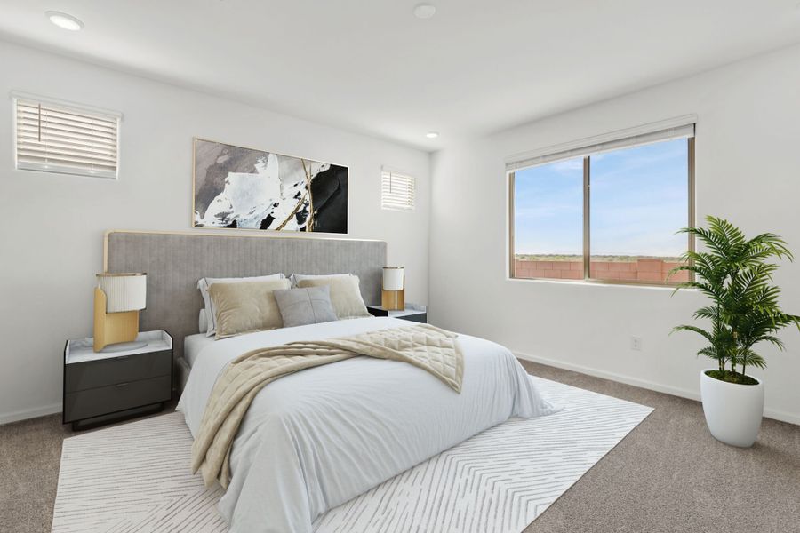 Furnished interior view inside a new home in Cantabria at Rincon Knolls, Vail (Image 6).