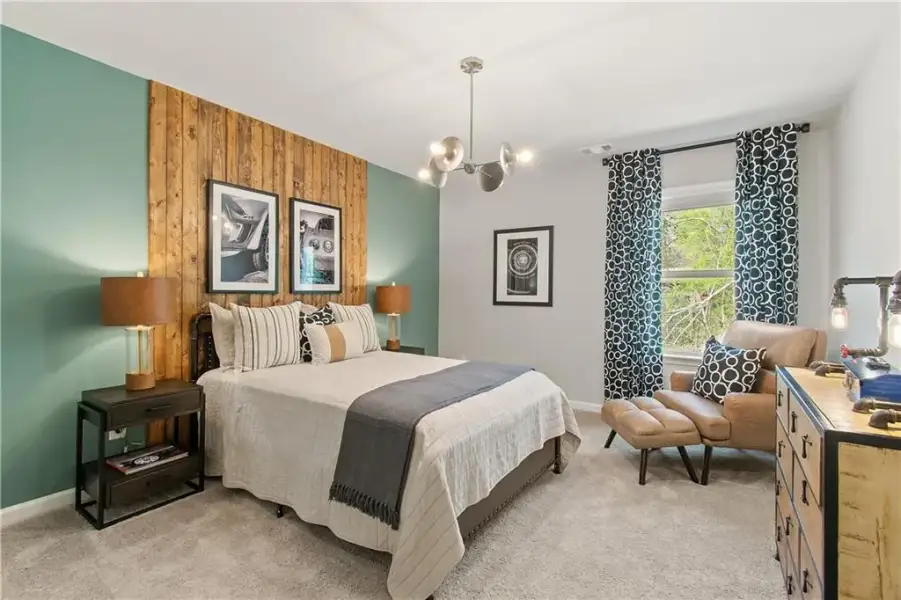 Furnished interior view inside a new home in Diamante, Stockbridge (Image 22).