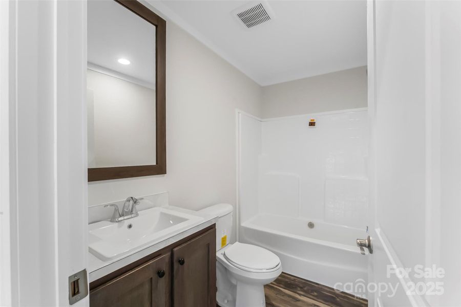 Furnished interior view inside a new home in , Weaverville (Image 15).