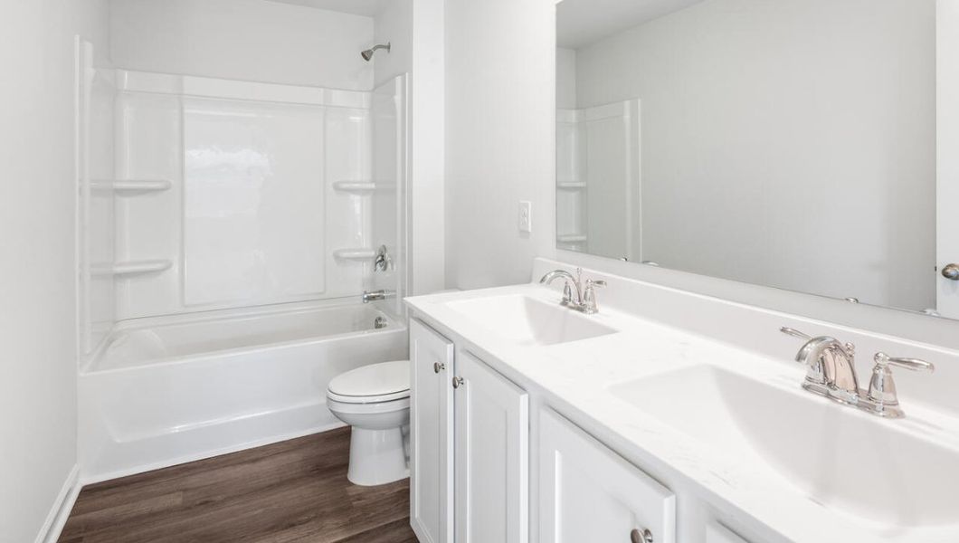 Furnished interior view inside a new home in The Pines at Blake Farm, Wilmington (Image 11).