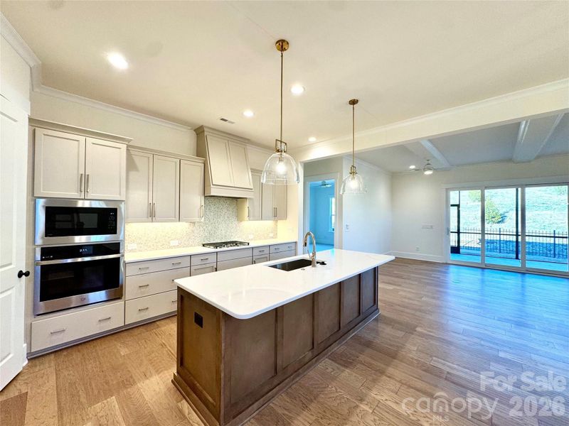 Furnished interior view inside a new home in Cumberland, Concord (Image 11).