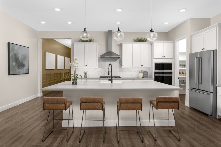Representative furnished interior of a home built from the Garnet by Mattamy Homes in Landmarke, San Tan Valley (Image 5).