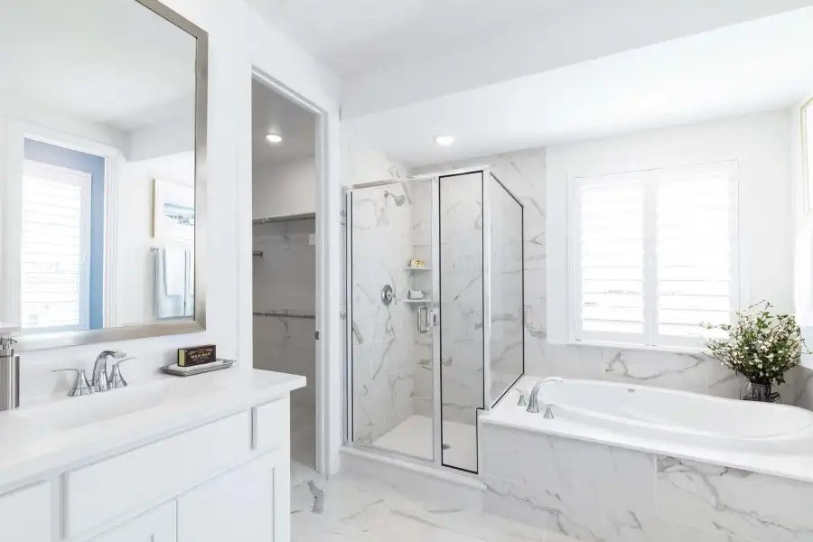 Representative Primary Bathroom - some options shown