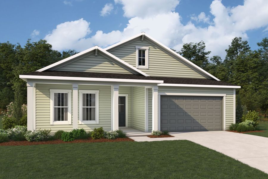 Representative exterior photo of a completed home built from the Grove by Mattamy Homes in RiverTown, St. Johns, FL (Image 5).