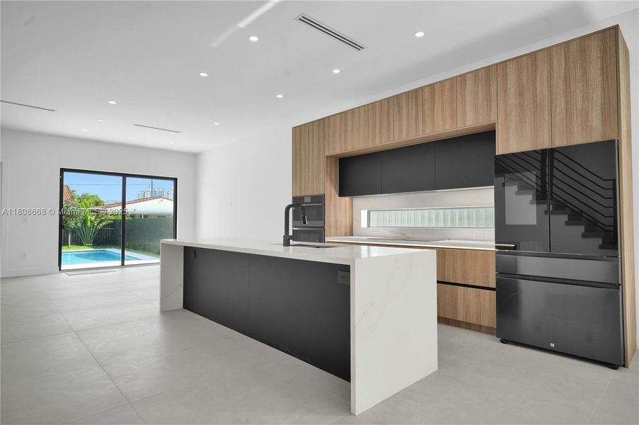 Furnished interior view inside a new home in , Miami (Image 6).