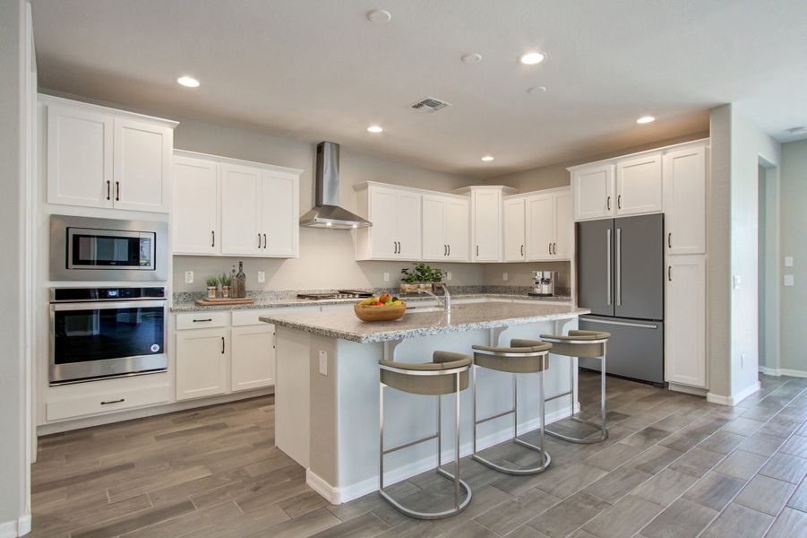 Representative furnished interior of a home built from the Irwin by Beazer Homes in Tirreno at IronWing, Litchfield Park (Image 4).