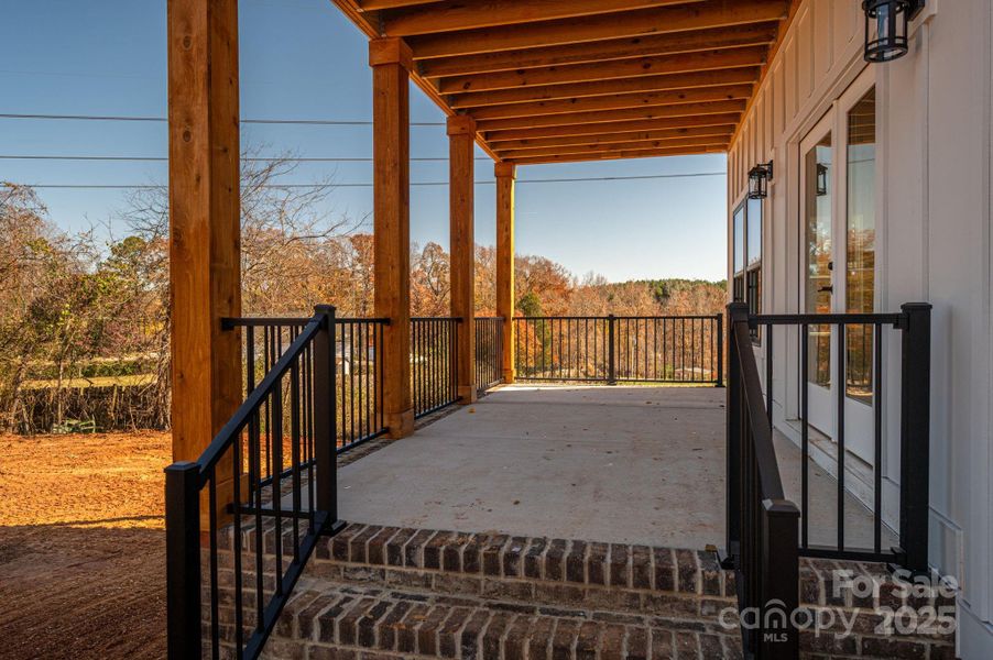 Exterior details and patio area of a home in , Denver (Image 5).