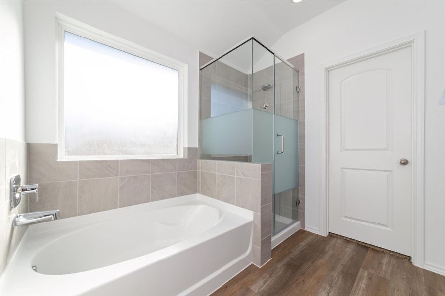 Furnished interior view inside a new home in Sunterra, Katy (Image 5).