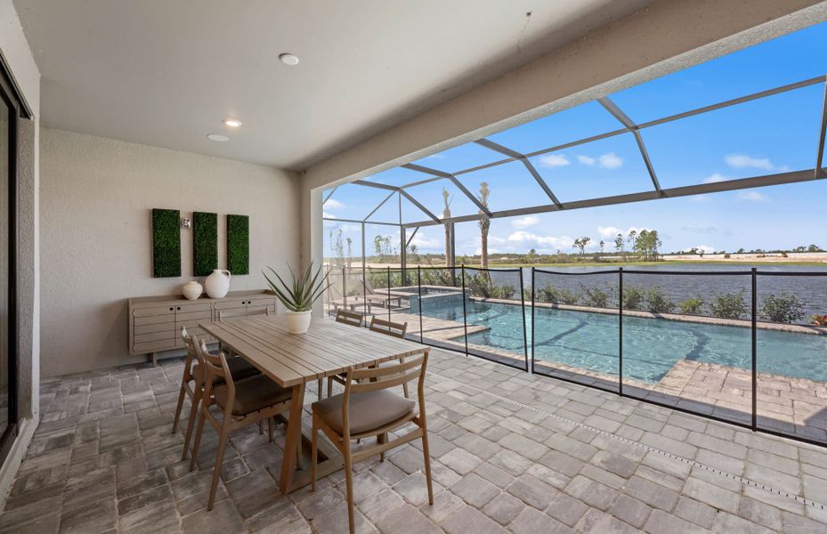 Premier outdoor living area Premier outdoor living area