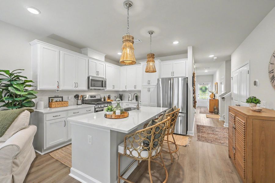Furnished interior view inside a new home in Hammock Walk at Nexton, Summerville (Image 10).