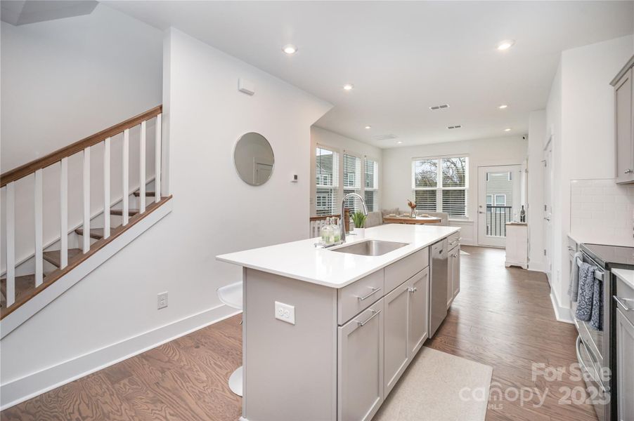 Furnished interior view inside a new home in , Charlotte (Image 25). Furnished interior view inside a new home in , Charlotte (Image 25).