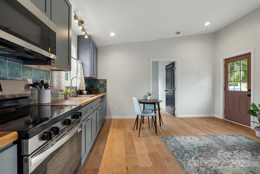 Furnished interior view inside a new home in , Asheville (Image 6). Furnished interior view inside a new home in , Asheville (Image 6).
