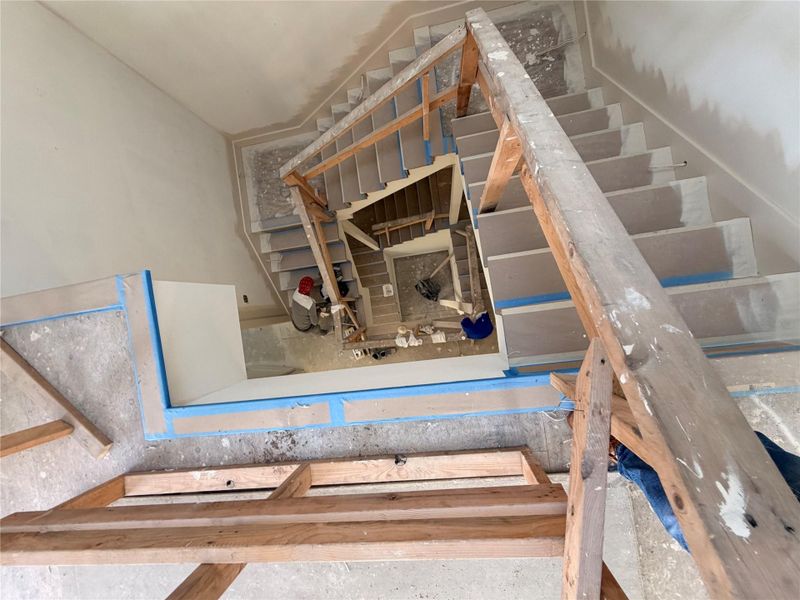In-progress construction of a new home in , Houston, TX (Image 6).