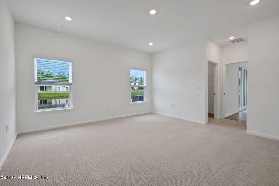 Spacious, unfurnished interior of a new home in Brook Forest - Single Family Homes, St. Augustine (Image 38). Spacious, unfurnished interior of a new home in Brook Forest - Single Family Homes, St. Augustine (Image 38).