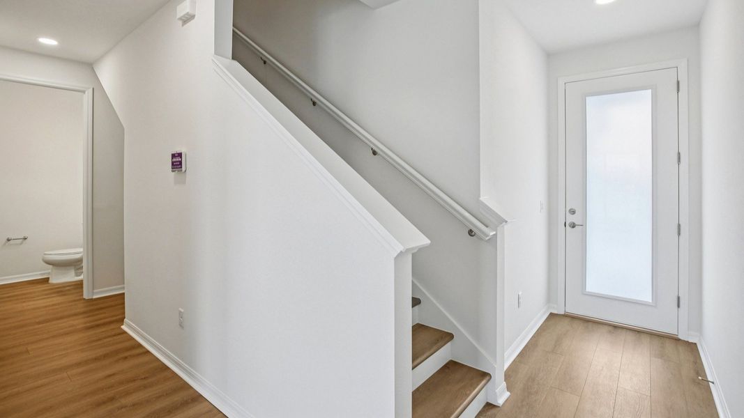 Furnished interior view inside a new home in Isla Mirada, San Antonio (Image 7).