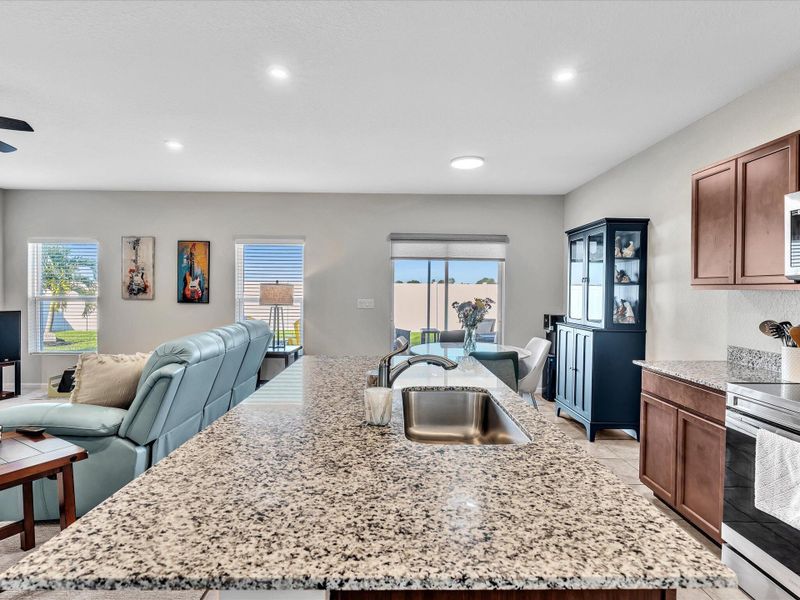 Furnished interior view inside a new home in , Belle Glade (Image 33).