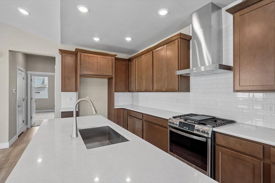 Furnished interior view inside a new home in Pony Park, Colorado Springs (Image 10).
