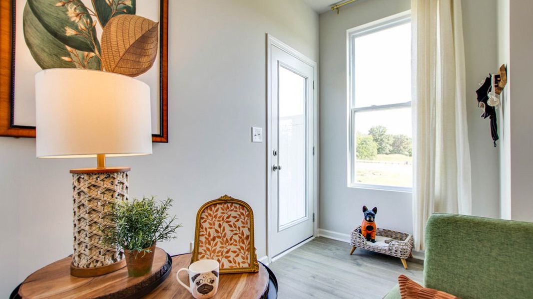 Furnished interior view inside a new home in Woodbridge Glen Townhomes, Lebanon (Image 18).