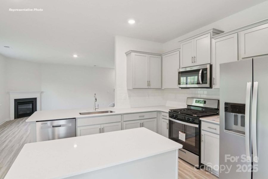 Furnished interior view inside a new home in Cline Village, Conover (Image 5).