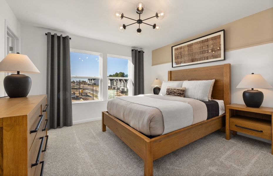 Furnished interior view inside a new home in Everton, Durham (Image 7).