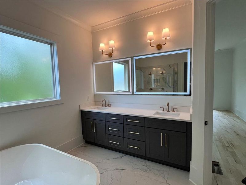 Furnished interior view inside a new home in , Jefferson (Image 7).