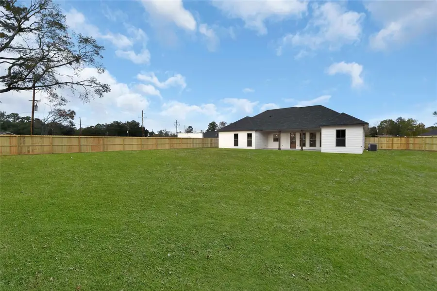Exterior details and patio area of a home in , Shepherd (Image 3). Exterior details and patio area of a home in , Shepherd (Image 3).