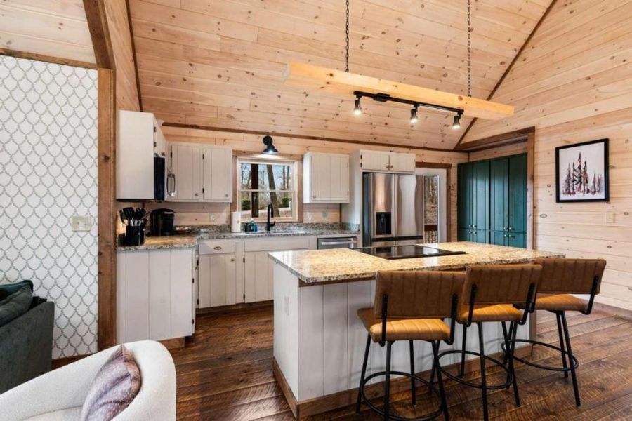 Furnished interior view inside a new home in , Blue Ridge (Image 3).