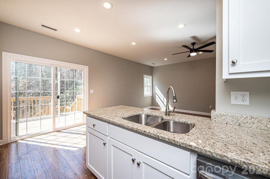 Furnished interior view inside a new home in , Hickory (Image 7).
