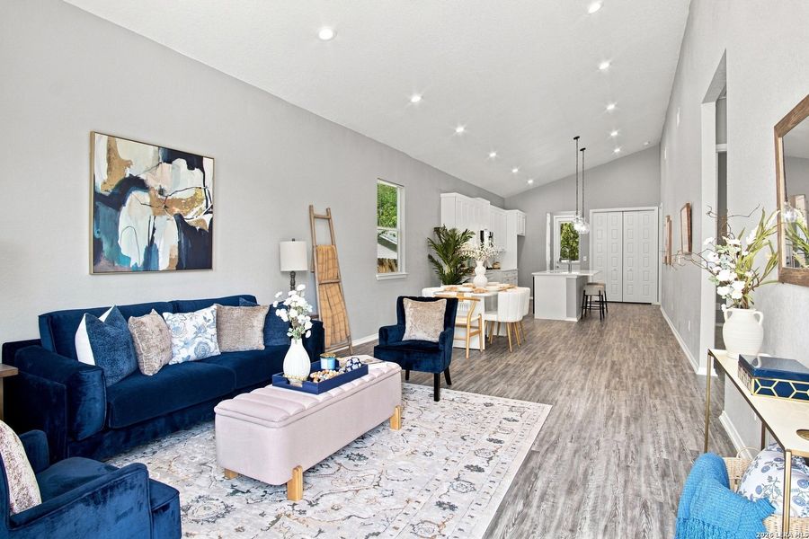 Furnished interior view inside a new home in , San Antonio (Image 5).
