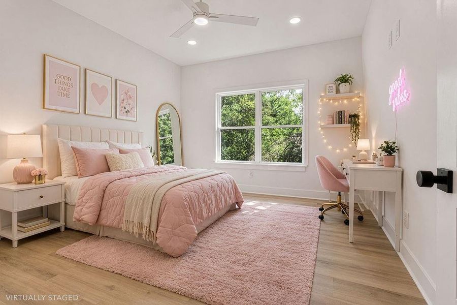 Furnished interior view inside a new home in , Hideaway (Image 9).