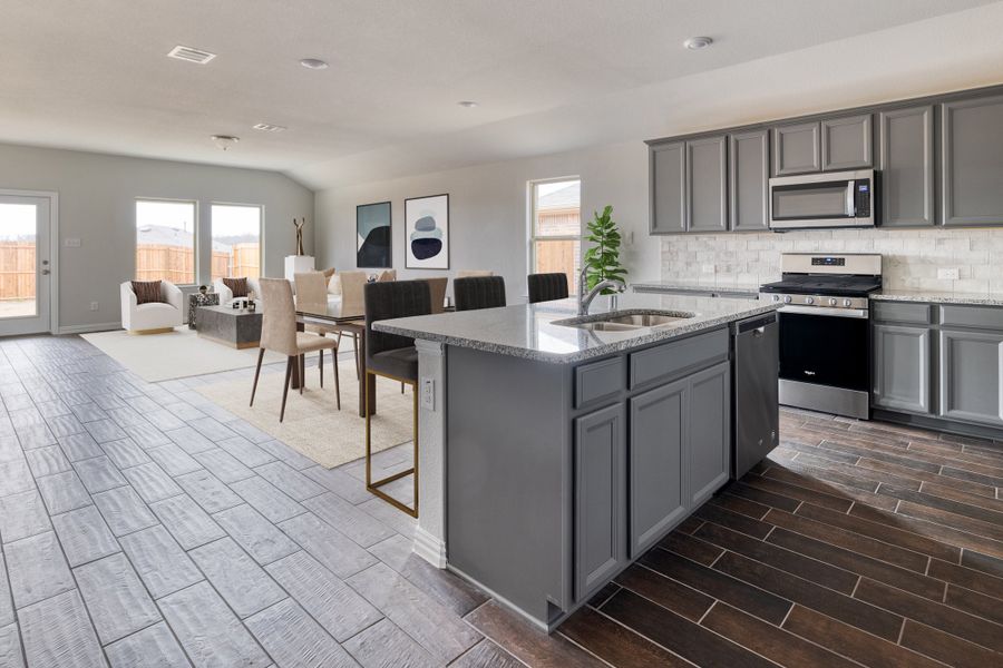 Furnished interior view inside a new home in Verandah, Royse City (Image 13).