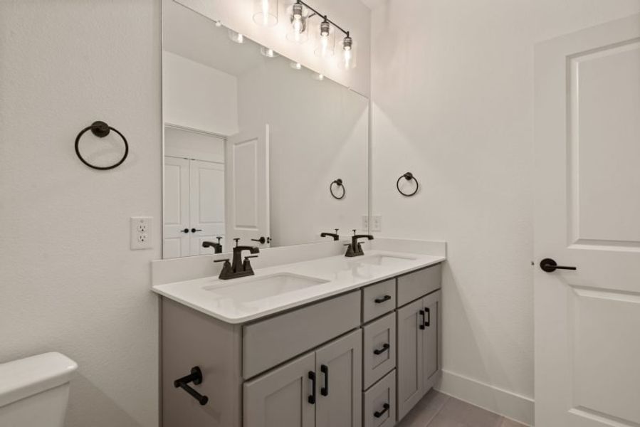 Furnished interior view inside a new home in Mosaic, Celina (Image 3).