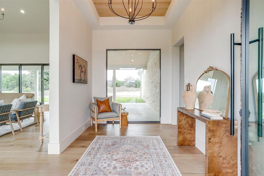 Furnished interior view inside a new home in , Aledo (Image 3). Furnished interior view inside a new home in , Aledo (Image 3).