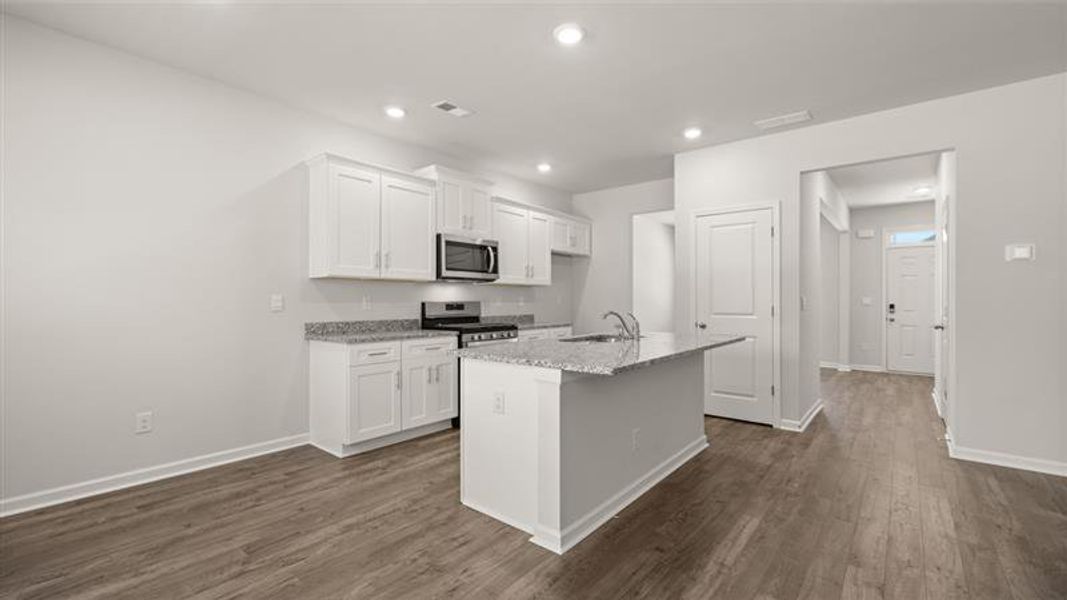 Furnished interior view inside a new home in Sherwood Manor, Atlanta (Image 6).