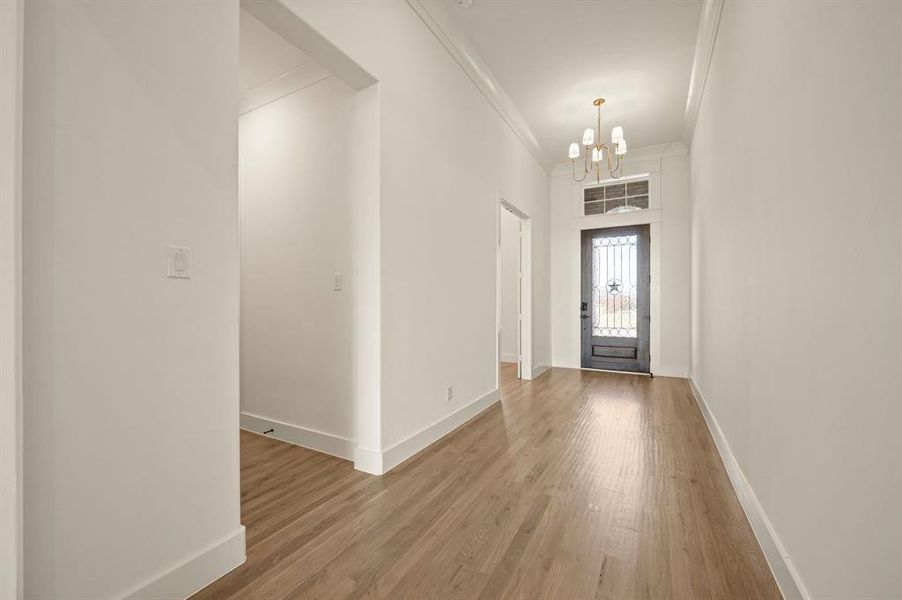 Spacious, unfurnished interior of a new home in NorthGlen, Haslet (Image 35).