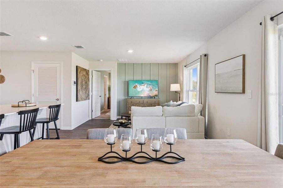 Furnished interior view inside a new home in Magnolia Pointe, Umatilla (Image 26).