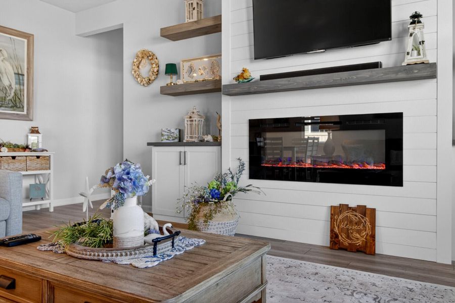 Furnished interior view inside a new home in , Summerville (Image 32).