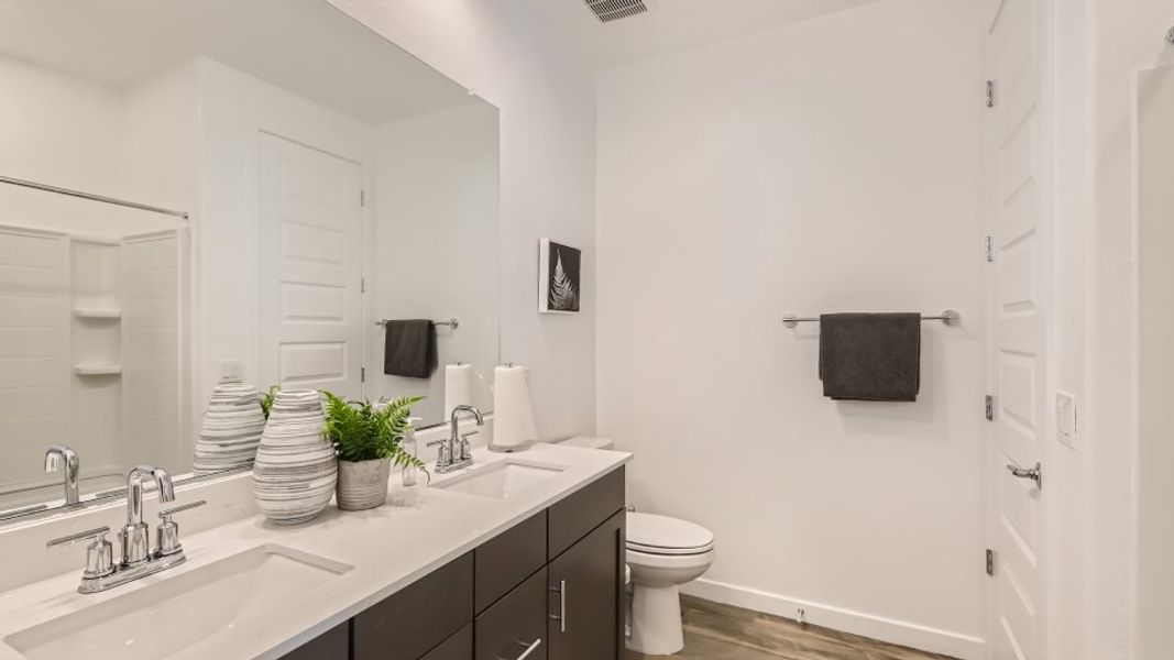 Furnished interior in a model home at Asante: Discovery 2.1 & 2.13 in Surprise (Image 28).