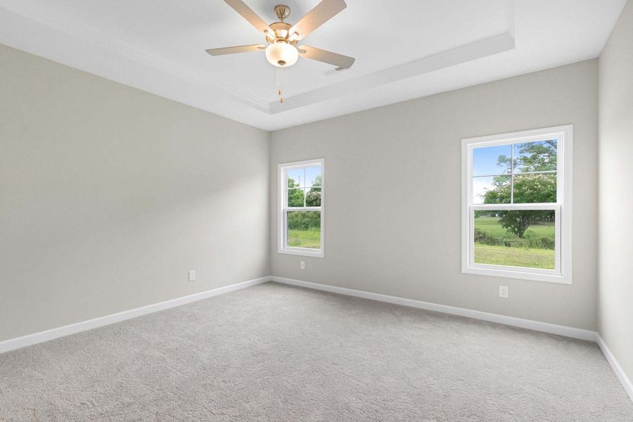 Representative unfurnished interior of a home built from the Dogwood by Caviness & Cates Communities in Maggie Way, Wendell (Image 120).