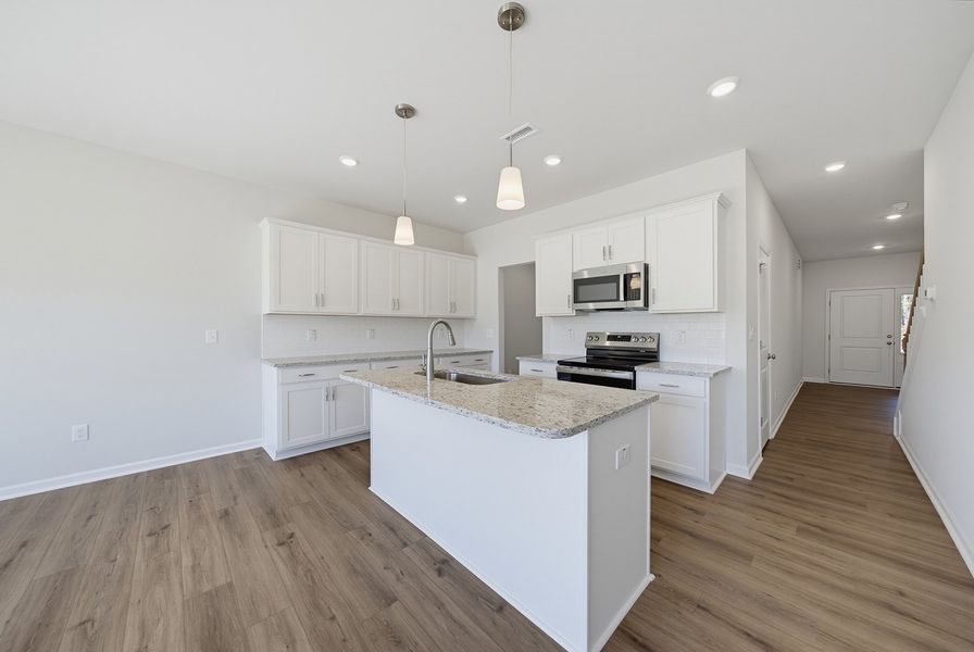 Furnished interior view inside a new home in Sweetbrier, Durham (Image 8).