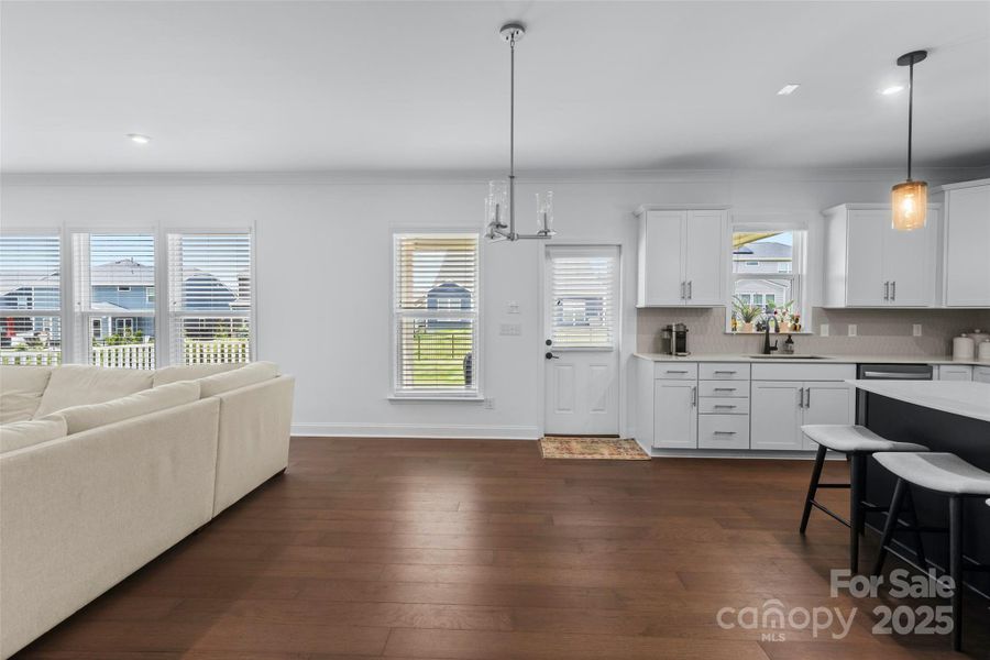 Furnished interior view inside a new home in , Charlotte (Image 41).