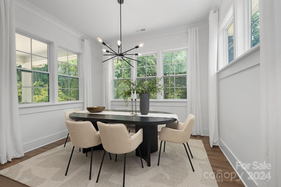 Dining Area w/lots of Natural Light