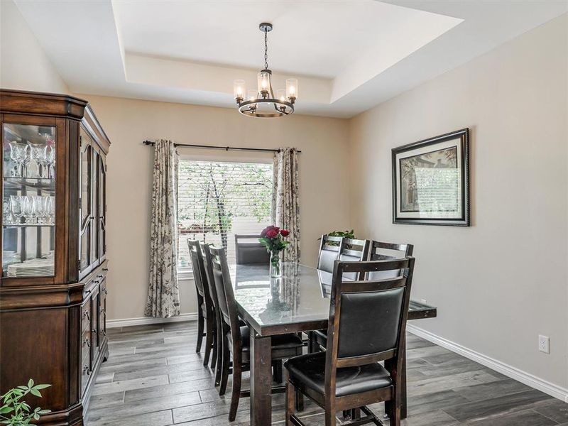 Furnished interior view inside a new home in , Azle (Image 6).