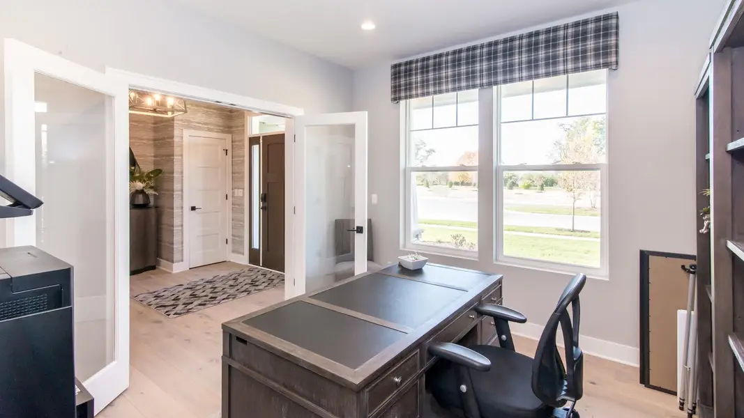 Representative furnished interior of a home built from the The Chesterfield by Norfolk Homes in Valleys, Jackson (Image 19).