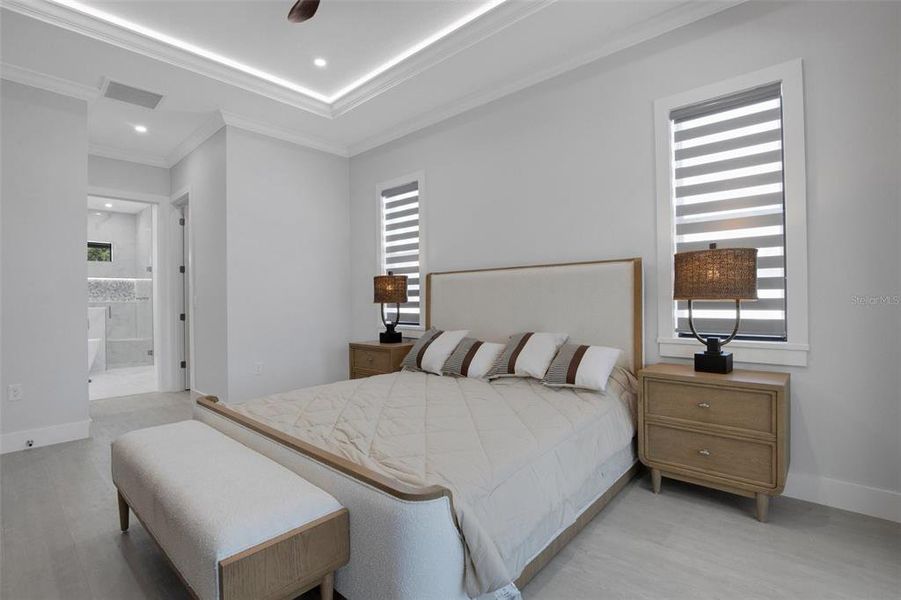 Furnished interior view inside a new home in , Nokomis (Image 10).